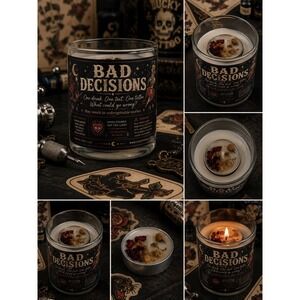 Bad Decisions Tea Light Candle Set